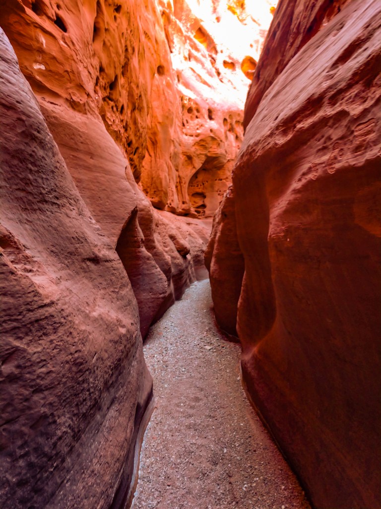 Little Death Hollow slot canyon near Moab, Utah. 